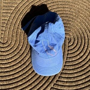 Blue California Embroidered Home Free Women's Hat